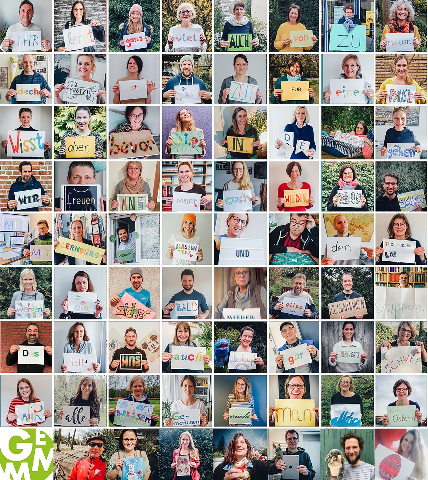 Ostergrüße GEMM Gesamtschule Münster Mitte