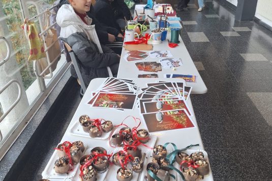 Vorweihnachtliche Stimmung am Beratungstag