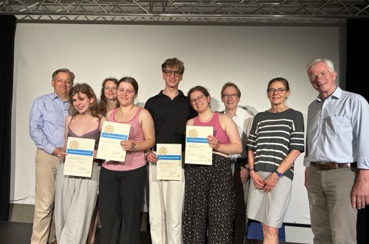 Rotary-Berufsdienste-Award: Spannende Themen und starke Präsentationen