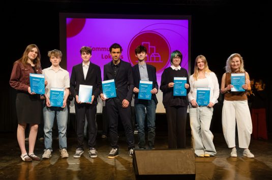Podcast-Gruppe gewinnt den Preis „Demokratisch handeln“